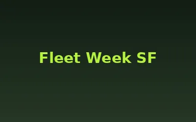 Fleet Week SF