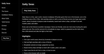 Salty Seas